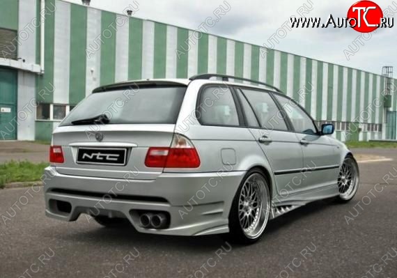 25 899 р. Задний бампер (универсал) NTC BMW 3 серия E46 седан дорестайлинг (1998-2001)  с доставкой в г. Майкоп