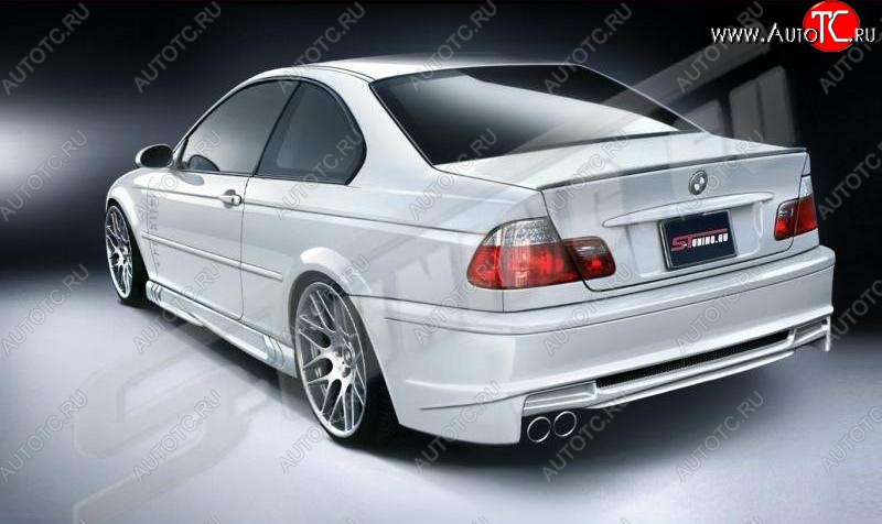 25 899 р. Задний бампер ST2 BMW 3 серия E46 седан дорестайлинг (1998-2001)  с доставкой в г. Майкоп