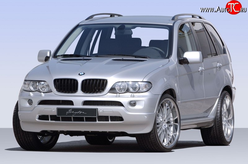 25 349 р. Пластиковый капот (рестайлинг) Stock BMW X5 E53 рестайлинг (2003-2006) (Неокрашенный)  с доставкой в г. Майкоп