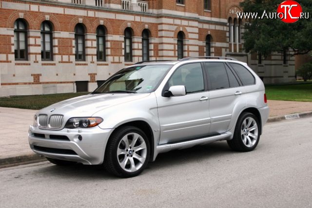 7 099 р. Передний бампер Aero (рестайлинг) BMW X5 E53 рестайлинг (2003-2006)  с доставкой в г. Майкоп