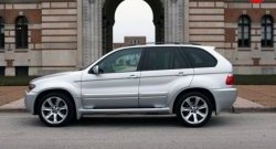 13 999 р. Пороги накладки с расширителями арок Aero BMW X5 E53 дорестайлинг (1999-2003)  с доставкой в г. Майкоп. Увеличить фотографию 3