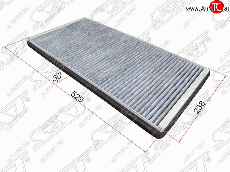 749 р. Фильтр салонный SAT (угольный, 529х238х30 mm)  BMW X5  E53 (1999-2006), Land Rover Range Rover  3 L322 (2002-2012)  с доставкой в г. Майкоп