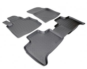 Комплект ковриков в салон Norplast Unidec BMW X5  E53 (1999-2006) дорестайлинг, рестайлинг (Цвет: черный)