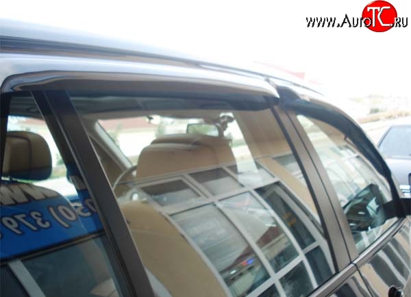 3 399 р. Дефлекторы окон (ветровики) Novline 4 шт. BMW X5 E70 рестайлинг (2010-2013)  с доставкой в г. Майкоп