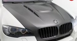 32 249 р. Пластиковый капот Hamman Style BMW X5 E70 рестайлинг (2010-2013) (Неокрашенный)  с доставкой в г. Майкоп. Увеличить фотографию 2