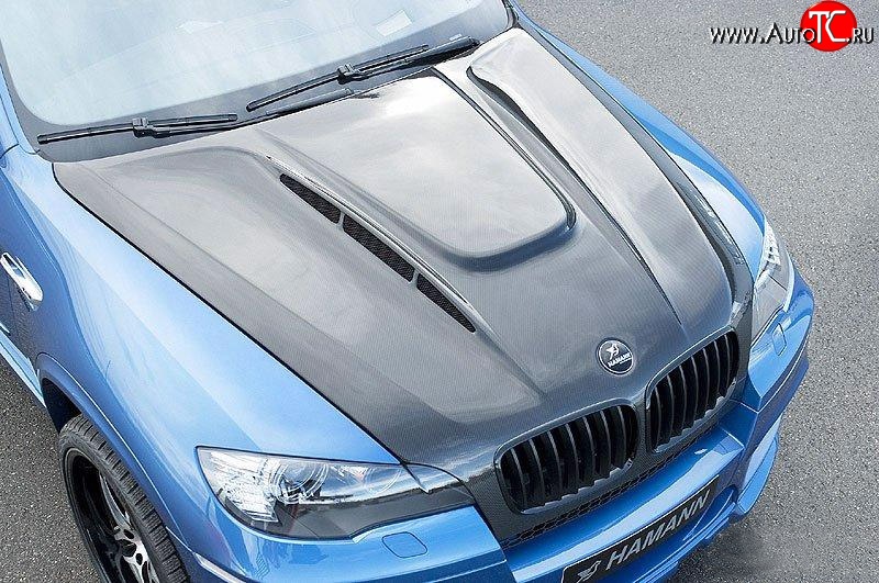 32 249 р. Пластиковый капот Hamman Style BMW X5 E70 рестайлинг (2010-2013) (Неокрашенный)  с доставкой в г. Майкоп