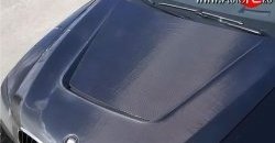 29 149 р. Пластиковый капот Lumma Style BMW X5 E70 рестайлинг (2010-2013) (Неокрашенный)  с доставкой в г. Майкоп. Увеличить фотографию 2
