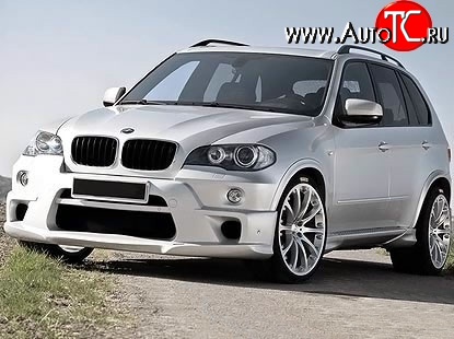 21 499 р. Передний бампер Hartge Style BMW X5 E70 рестайлинг (2010-2013) (Неокрашенный)  с доставкой в г. Майкоп