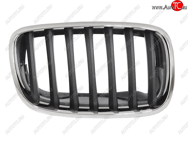1 579 р. Правая решетка радиатора SAT (черная с хромом) BMW X5 E70 дорестайлинг (2006-2010) с доставкой в г. Майкоп Увеличить фотографию 1 1 579 р. Правая решетка радиатора SAT (черная с хромом) BMW X5 E70 дорестайлинг (2006-2010) с доставкой в г. Майкоп