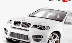 869 р. Реснички на фары M-VRS BMW X5 E70 рестайлинг (2010-2013) (Неокрашенные)  с доставкой в г. Майкоп. Увеличить фотографию 2