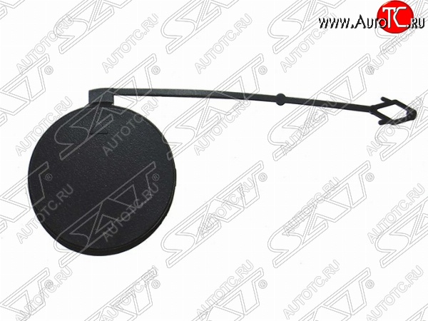 469 р. Правая заглушка буксировочной проушины в передний бампер SAT BMW X5 E70 дорестайлинг (2006-2010) (Неокрашенная)  с доставкой в г. Майкоп