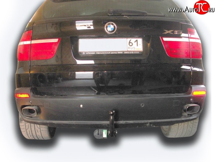 8 899 р. Фаркоп Лидер Плюс BMW X5 E70 дорестайлинг (2006-2010) (Без электропакета)  с доставкой в г. Майкоп