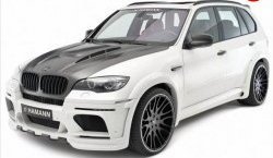 32 249 р. Пластиковый капот Hamman Style BMW X6 E71 дорестайлинг (2008-2012) (Неокрашенный)  с доставкой в г. Майкоп. Увеличить фотографию 2