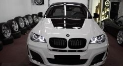 29 149 р. Пластиковый капот Lumma Style BMW X6 E71 дорестайлинг (2008-2012) (Неокрашенный)  с доставкой в г. Майкоп. Увеличить фотографию 2