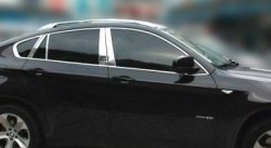 46 999 р. Накладки на окна и стойки дверей СТ BMW X6 E71 дорестайлинг (2008-2012) (Неокрашенные)  с доставкой в г. Майкоп. Увеличить фотографию 2