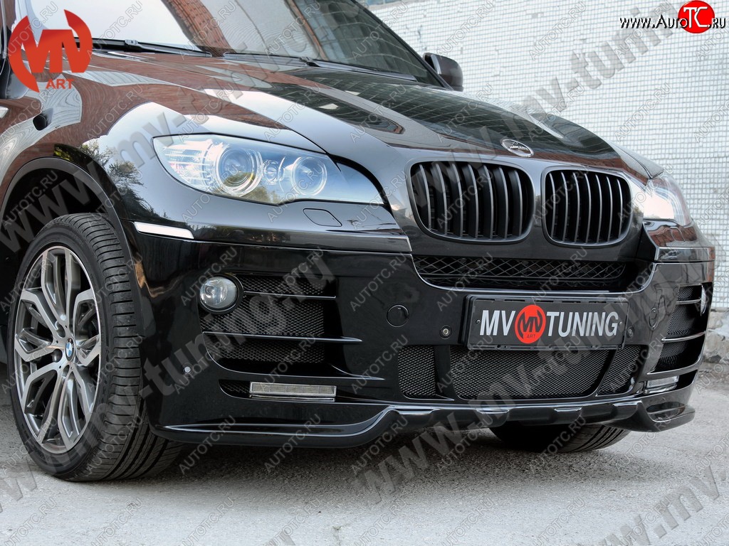 30 999 р. Передний бампер Hamann Style  BMW X6  E71 (2008-2014) дорестайлинг, рестайлинг (Неокрашенный)  с доставкой в г. Майкоп
