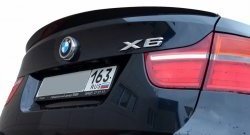 3 399 р. Лип спойлер АВТОКРАТ  BMW X6  E71 (2008-2014) дорестайлинг, рестайлинг (Неокрашенный)  с доставкой в г. Майкоп. Увеличить фотографию 6