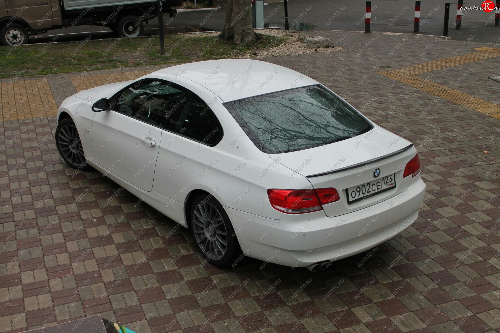 2 799 р. Лип спойлер  3 серия E92 (04-11) АВТОКРАТ  BMW 3 серия  E90 (2004-2008) седан дорестайлинг (Неокрашенный)  с доставкой в г. Майкоп