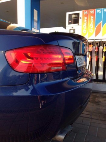 2 799 р. Лип спойлер  3 серия E92 (04-11) АВТОКРАТ  BMW 3 серия  E90 (2004-2008) седан дорестайлинг (Неокрашенный)  с доставкой в г. Майкоп. Увеличить фотографию 5