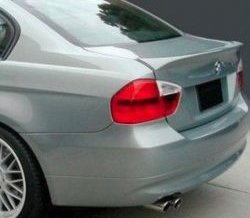 4 999 р. Лип спойлер M-Tech BMW 3 серия E90 седан дорестайлинг (2004-2008) (Неокрашенный)  с доставкой в г. Майкоп. Увеличить фотографию 2
