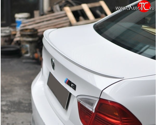 2 699 р. Лип спойлер M-VRS BMW 3 серия E90 седан дорестайлинг (2004-2008) (Неокрашенный)  с доставкой в г. Майкоп