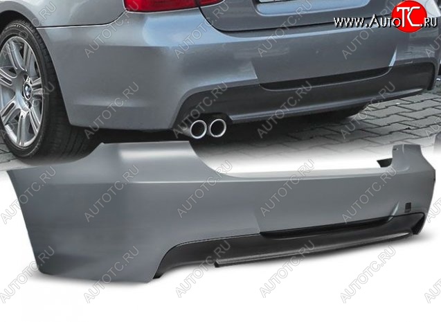 37 949 р. Задний бампер (рестайлинг) M-pakiet BMW 3 серия E90 седан дорестайлинг (2004-2008) (Неокрашенный)  с доставкой в г. Майкоп