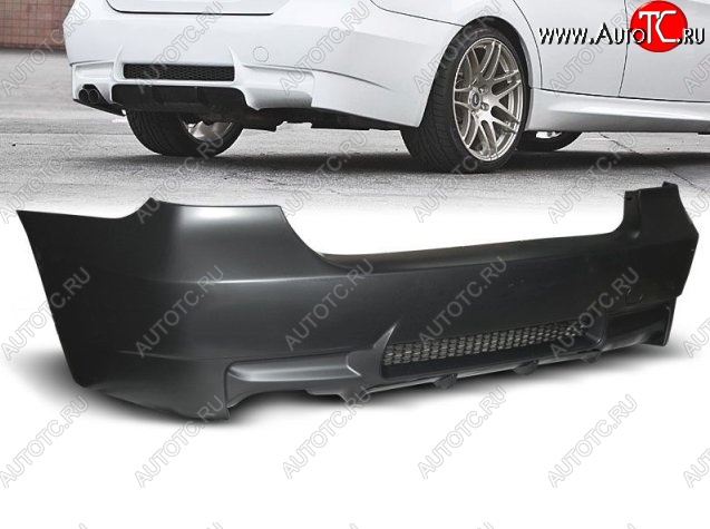 33 449 р. Задний бампер (рестайлинг) M3 Style BMW 3 серия E90 седан дорестайлинг (2004-2008) (Неокрашенный)  с доставкой в г. Майкоп
