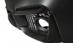 42 399 р. Передний бампер M3-Style BMW 3 серия F30 седан дорестайлинг (2012-2015) (Неокрашенный)  с доставкой в г. Майкоп. Увеличить фотографию 4