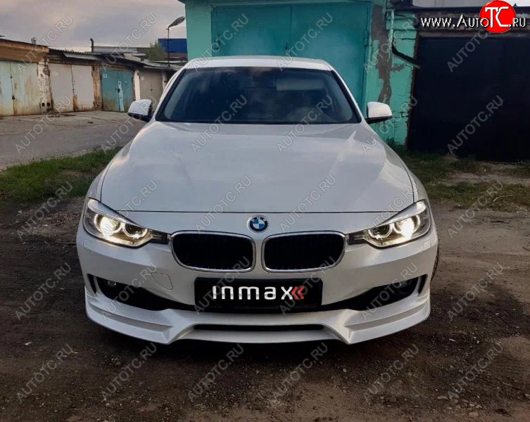 12 999 р. Юбка переднего бампера (Sport,Luxury, SE) INMAX BMW 3 серия F31 универсал дорестайлинг (2012-2015) (Неокрашенный)  с доставкой в г. Майкоп