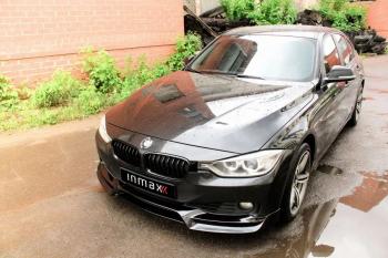 12 999 р. Юбка переднего бампера (Sport,Luxury, SE) INMAX BMW 3 серия F31 универсал дорестайлинг (2012-2015) (Неокрашенный)  с доставкой в г. Майкоп. Увеличить фотографию 2