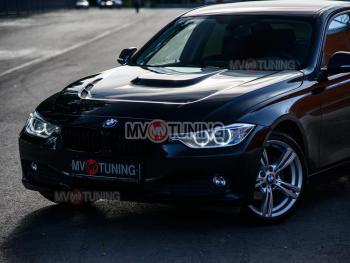 47 899 р. Капот с жабрами MV-Tuning BMW 3 серия F30 седан дорестайлинг (2012-2015) (Неокрашенный)  с доставкой в г. Майкоп. Увеличить фотографию 4