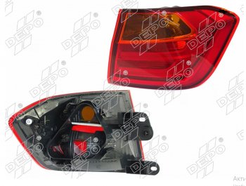 Правый фонарь задний (LED) DEPO BMW 3 серия F30 седан дорестайлинг (2012-2015)