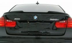 8 239 р. Лип спойлер BS v2 BMW 3 серия F30 седан дорестайлинг (2012-2015) (Неокрашенный)  с доставкой в г. Майкоп. Увеличить фотографию 2