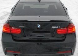 8 239 р. Лип спойлер BS v2 BMW 3 серия F30 седан дорестайлинг (2012-2015) (Неокрашенный)  с доставкой в г. Майкоп. Увеличить фотографию 3