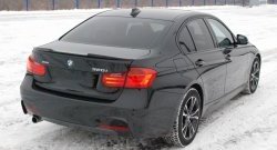 8 239 р. Лип спойлер BS v2 BMW 3 серия F30 седан дорестайлинг (2012-2015) (Неокрашенный)  с доставкой в г. Майкоп. Увеличить фотографию 4