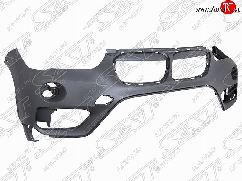 6 649 р. Передний бампер SAT BMW X1 F48 дорестайлинг (2015-2019) (Неокрашенный)  с доставкой в г. Майкоп