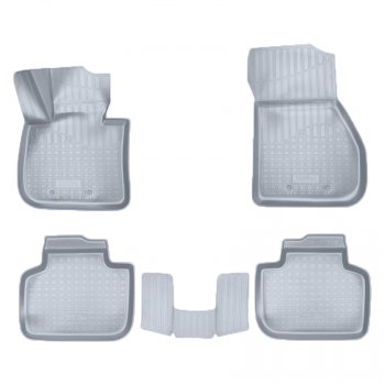 Коврики салона Norplast Unidec BMW X1  F48 (2015-2022) дорестайлинг, рестайлинг (Цвет: серый)