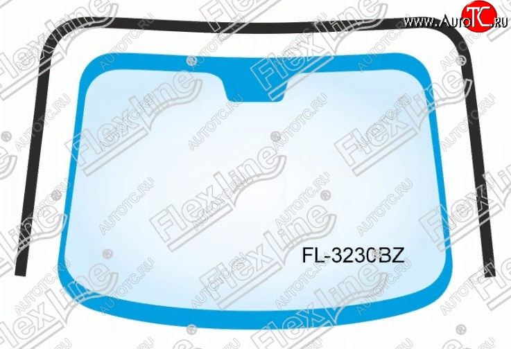 2 599 р. Молдинг лобового стекла FlexLine BMW X1 E84 (2009-2015)  с доставкой в г. Майкоп