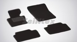 Износостойкие коврики в салон SeiNtex Premium LUX 4 шт. (ворсовые) BMW X3  E83 (2003-2009)