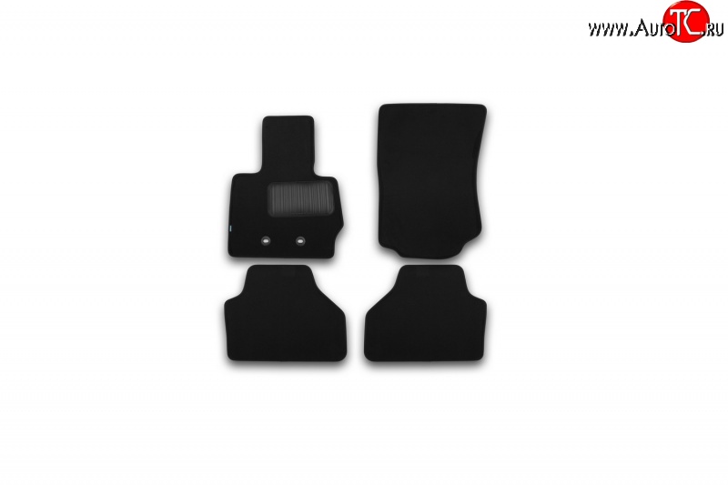 399 р. Коврики в салон Klever Premium BMW X3 F25 дорестайлинг (2010-2014) (Цвет: черный)  с доставкой в г. Майкоп