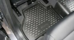 10 299 р. Коврики в салон Element 4 шт. (полиуретан, бежевые) BMW X3 F25 дорестайлинг (2010-2014)  с доставкой в г. Майкоп. Увеличить фотографию 4