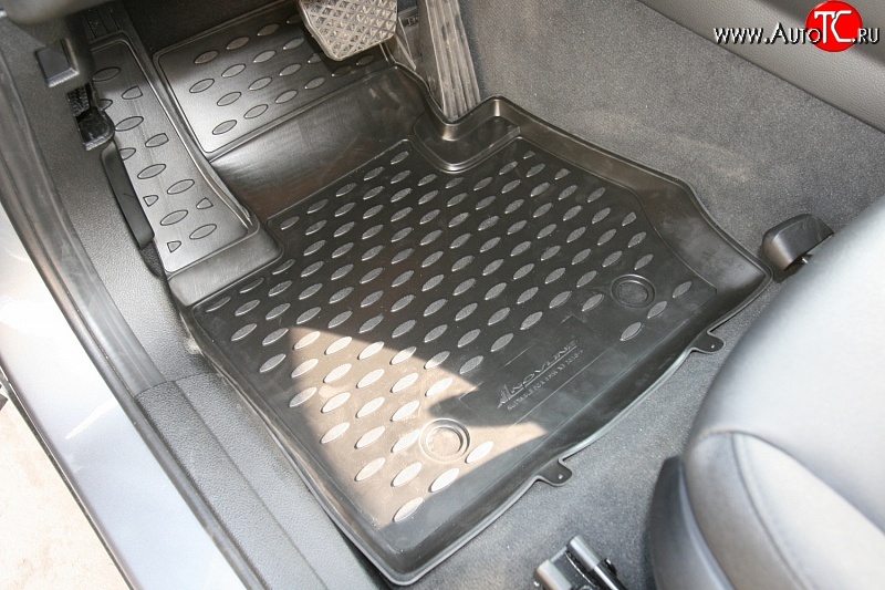 10 299 р. Коврики в салон Element 4 шт. (полиуретан, бежевые) BMW X3 F25 дорестайлинг (2010-2014)  с доставкой в г. Майкоп