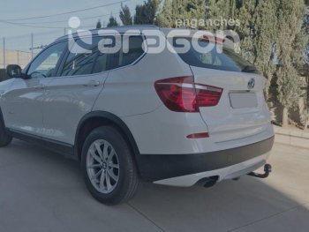 22 699 р. Фаркоп Aragon. (шар A) BMW X3 F25 рестайлинг (2014-2017)  с доставкой в г. Майкоп. Увеличить фотографию 3