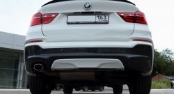 8 799 р. Лип спойлер BS BMW X4 F26 (2014-2018) (Неокрашенный)  с доставкой в г. Майкоп. Увеличить фотографию 2