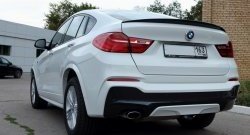 8 799 р. Лип спойлер BS BMW X4 F26 (2014-2018) (Неокрашенный)  с доставкой в г. Майкоп. Увеличить фотографию 3