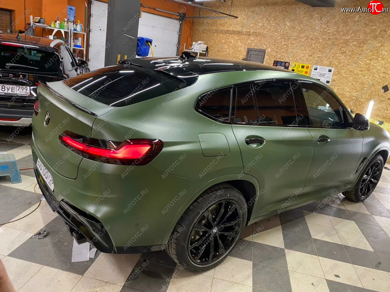 6 749 р. Лип спойлер в стиле X4M  BMW X4  G02 (2018-2021) дорестайлинг (без окраски)  с доставкой в г. Майкоп