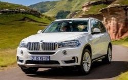 5 449 р. Накладка на передний бампер SuvStyle BMW X5 F15 (2013-2018) (Неокрашенная)  с доставкой в г. Майкоп. Увеличить фотографию 2