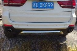 5 399 р. Диффузор на задний бампер SuvStyle BMW X5 F15 (2013-2018) (Неокрашенная)  с доставкой в г. Майкоп. Увеличить фотографию 2