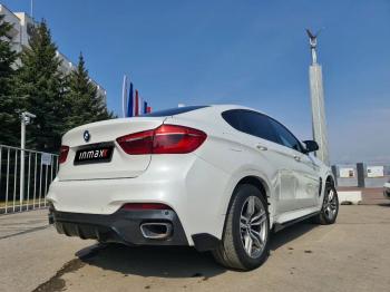 14 899 р. Пластиковые накладки под пороги М-Perfomance BMW X6 F16 (2014-2020) (цвет: черный глянец)  с доставкой в г. Майкоп. Увеличить фотографию 3