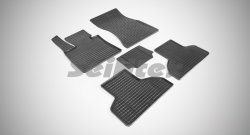 Износостойкие коврики в салон с рисунком Сетка SeiNtex Premium 4 шт. (резина) BMW X5  F15 (2013-2018)